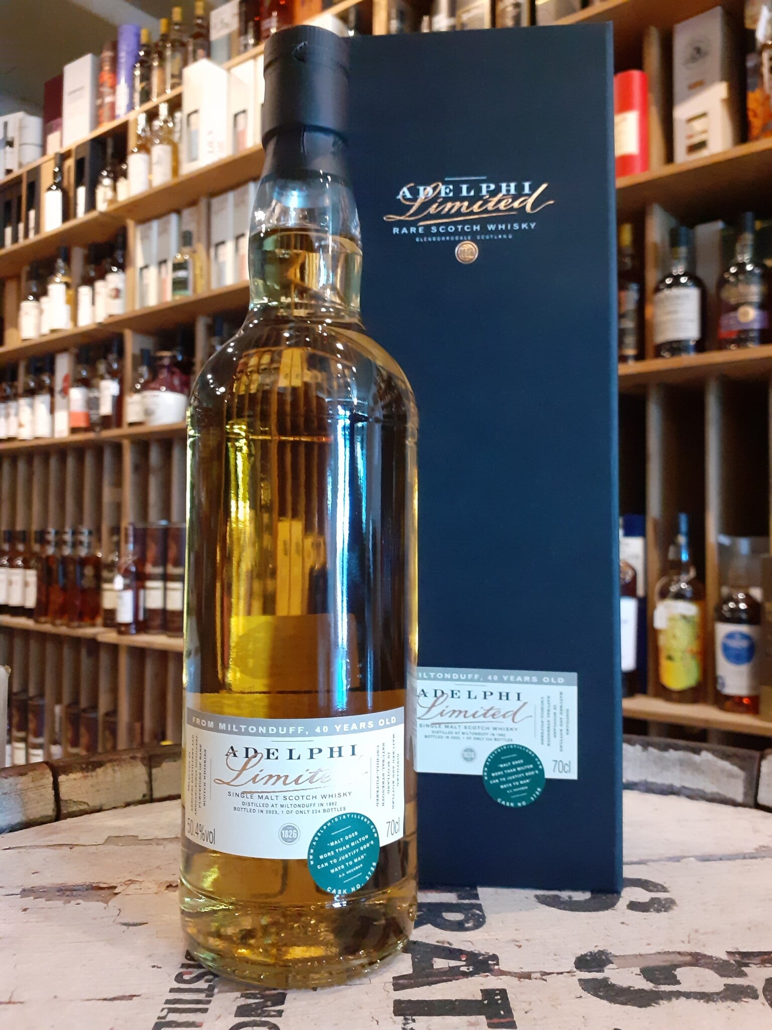 Adelphi Miltonduff 1982 for 30th anniversary of