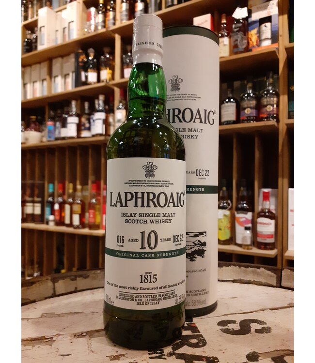 Laphroaig 10 years old Cask Strenght - batch 016