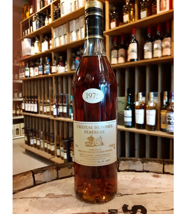 Chateau de Pomès Pébérère 1975 - Ténarèze Armagnac