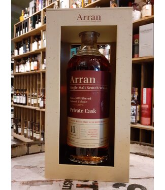 Arran Arran 11 year 2012 Single Cask for Han van Wees 60 years in whisky industry