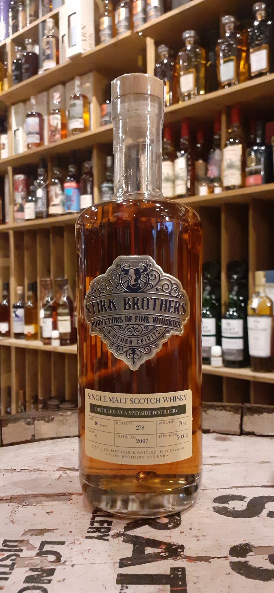 A Speyside Single Malt 16 years old - Stirk Brothers
