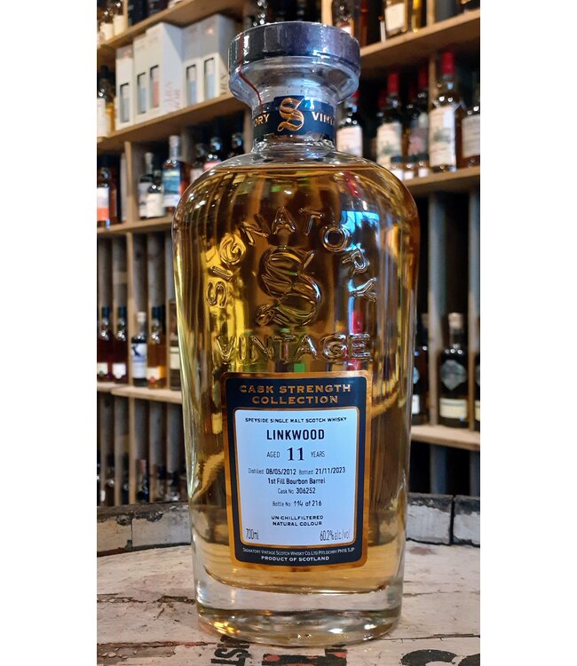 Linkwood 2012 Cask #306252 Signatory Vintage