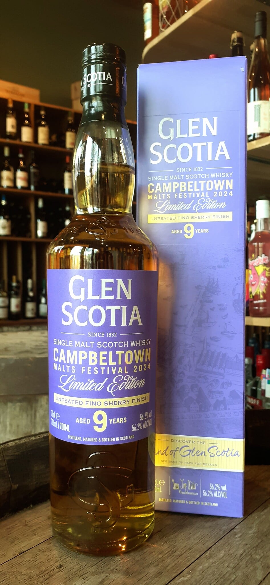 Glen Scotia 9 years fino cask - for Campbeltown Malts Festival 2024