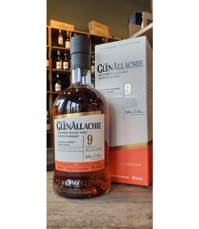 Glenallachie 9 years  The Wood Collection - Oloroso