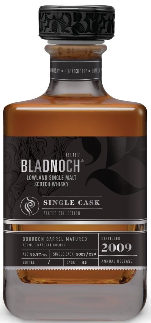 Bladnoch Single cask peated collection 2009-2023 /P3