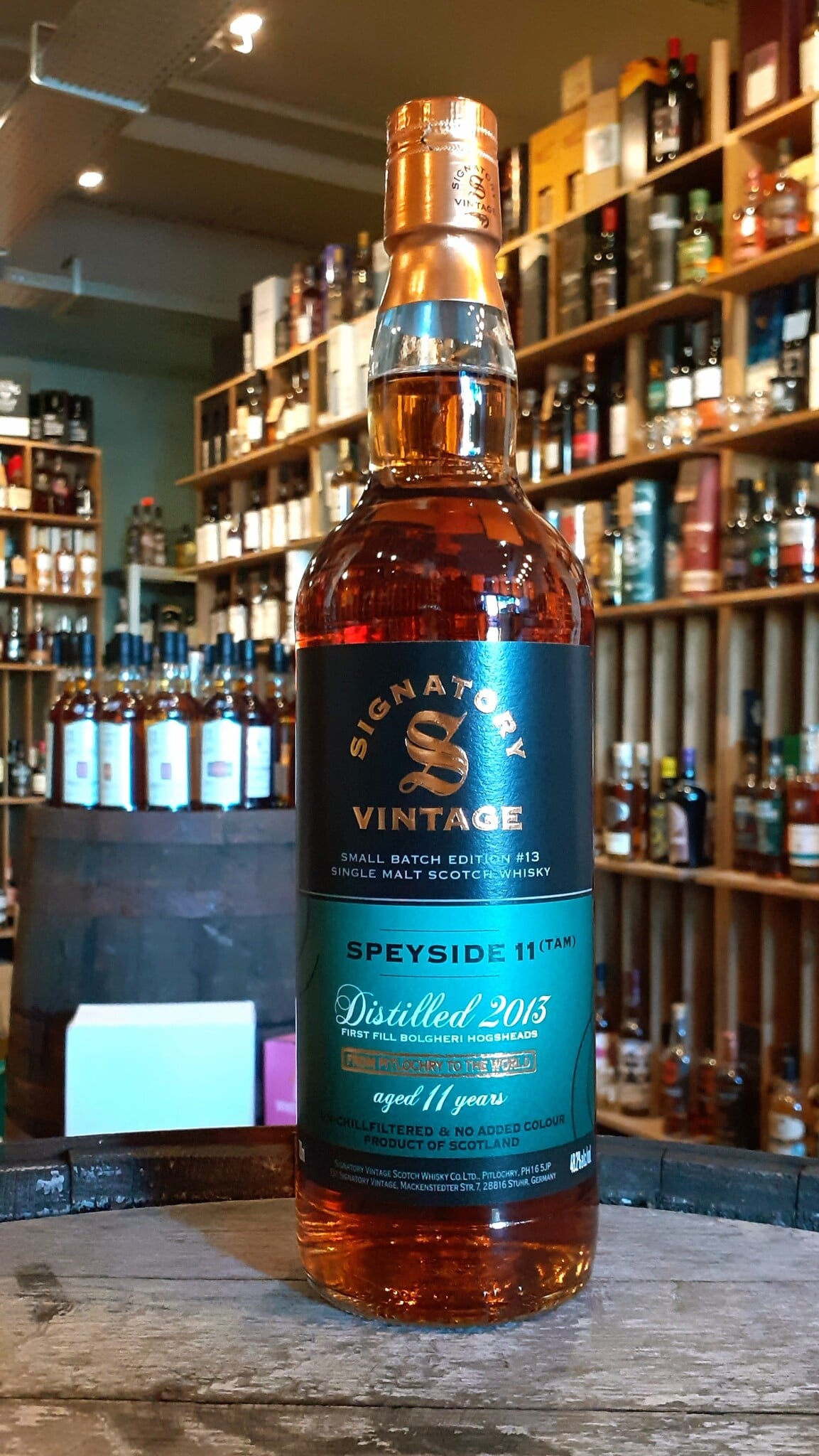 Signatory Vintage Speyside 2013 (TAM) - Signatory Vintage Small Batch Edition #13