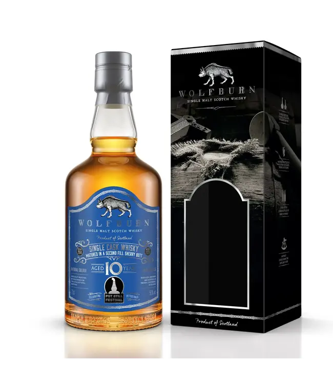 Wolfburn 10 years old for Potstill Festival 2024