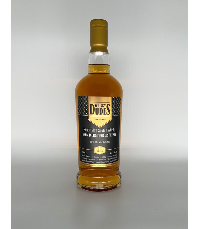 Inchgower 2012 – 2025 – 13 yo – bijna 3 jaar 1st fill Oloroso quarter - Whiskydudes