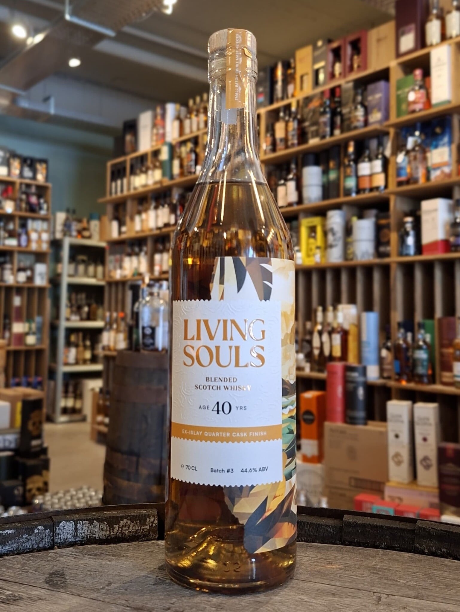 Living Souls - Blended Scotch 40yo #3 (Ex-Islay Quarter Cask)
