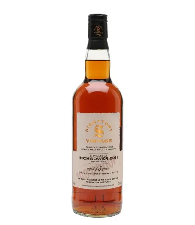 Signatory Inchgower 13Y. 2011 100 PROOF #53