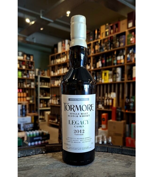 Tormore Legacy Single Cask 12yo 2012 - single cask #800338