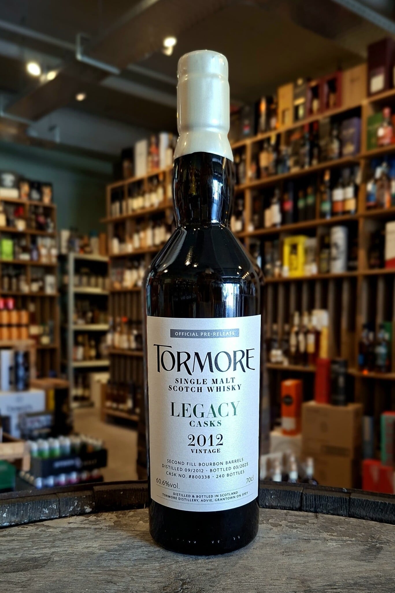 Tormore Legacy Single Cask 12yo 2012 - single cask #800338 (official pre-release)