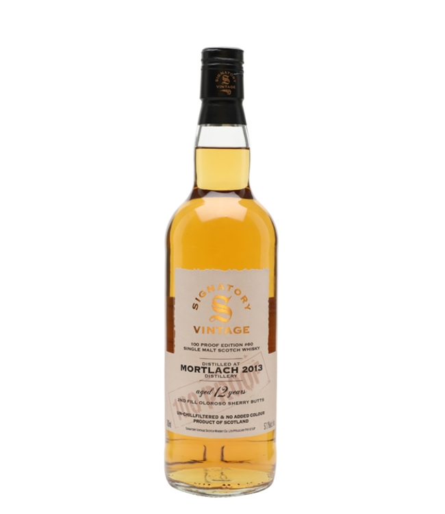 Signatory Mortlach 2013 100 Proof #60