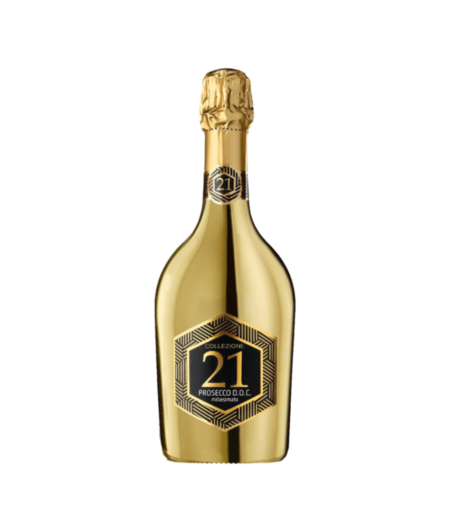 Vinicola Decordi, Prosecco DOC Extra Dry, Selezione 21, Gold Bottle