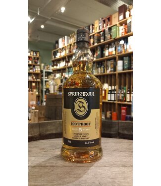 Springbank 5 year old - 100 Proof