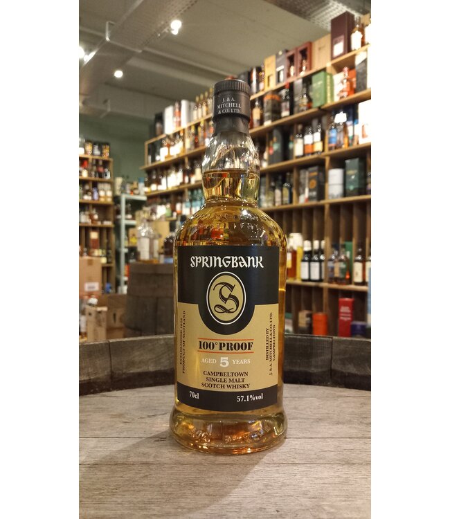 Springbank 5 year old - 100 Proof