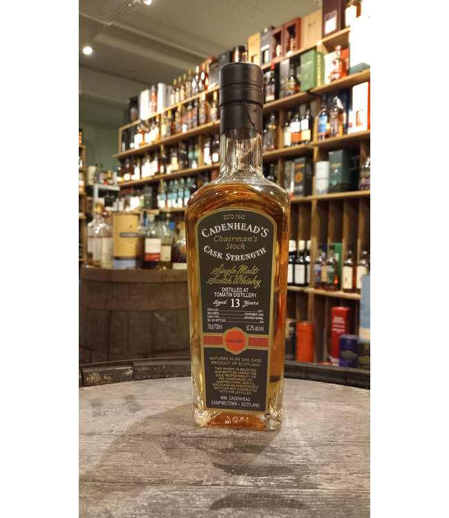 Tomatin 2011 Cadenhead Chairman's Stock