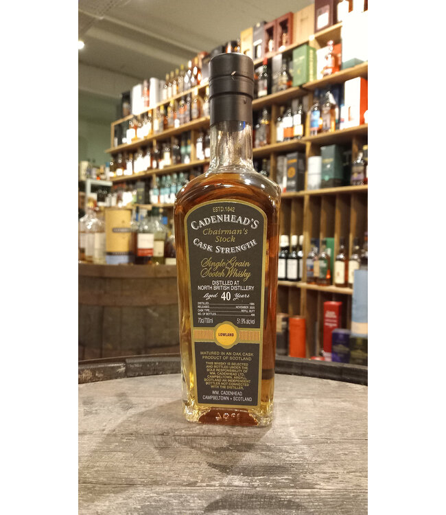 North British 1985 Cadenhead Chairman's Stock