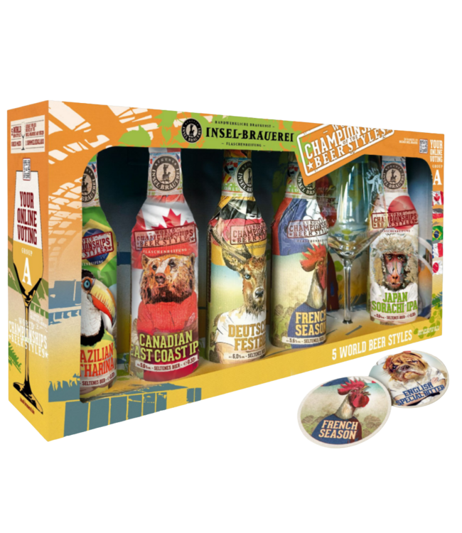 Insel Insel WK-box + glas Poule A