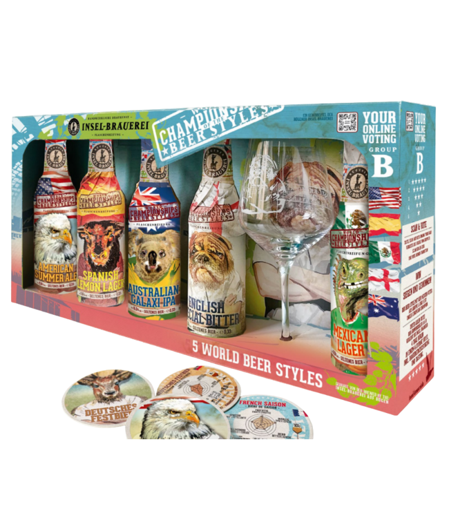 Insel Insel WK-box + glas Poule B