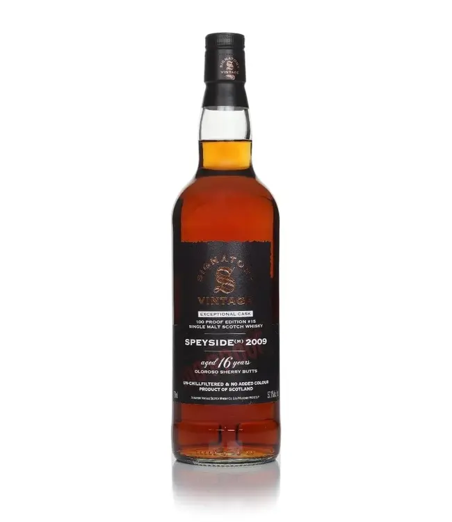 Signatory Speyside (M) #16 Exceptional 100 Proof