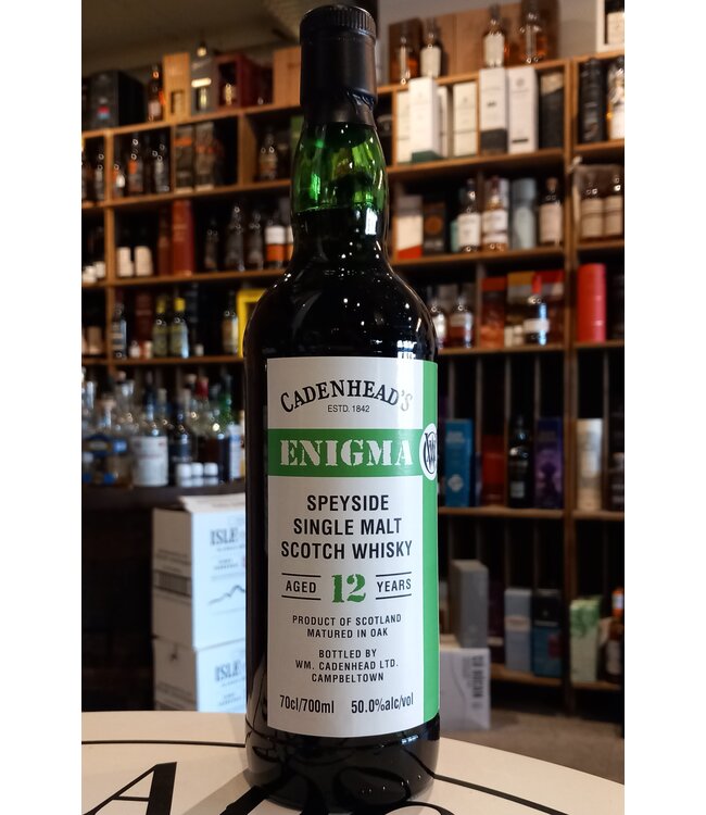Cadenhead Enigma Speyside single malt 12yo