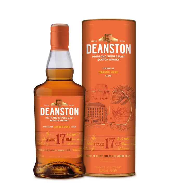 Deanston 17 Years Orange Wine (vino de naranja) Cask