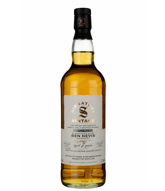 Ben Nevis 2019 Heavily Peated 100 Proof #75 Signatory Vintage