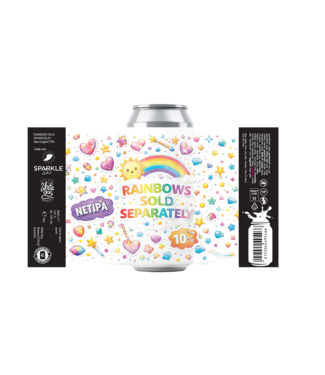White Dog Rainbows sold seperately (collab Sparkle)