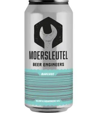 Barcode Silver Aqua - De Moersleutel