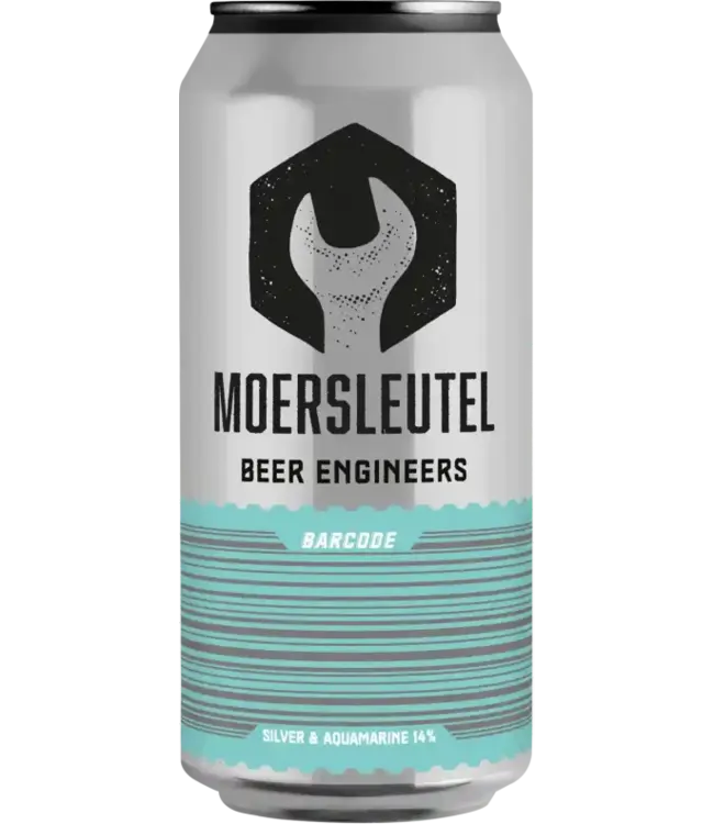 Barcode Silver Aqua - De Moersleutel
