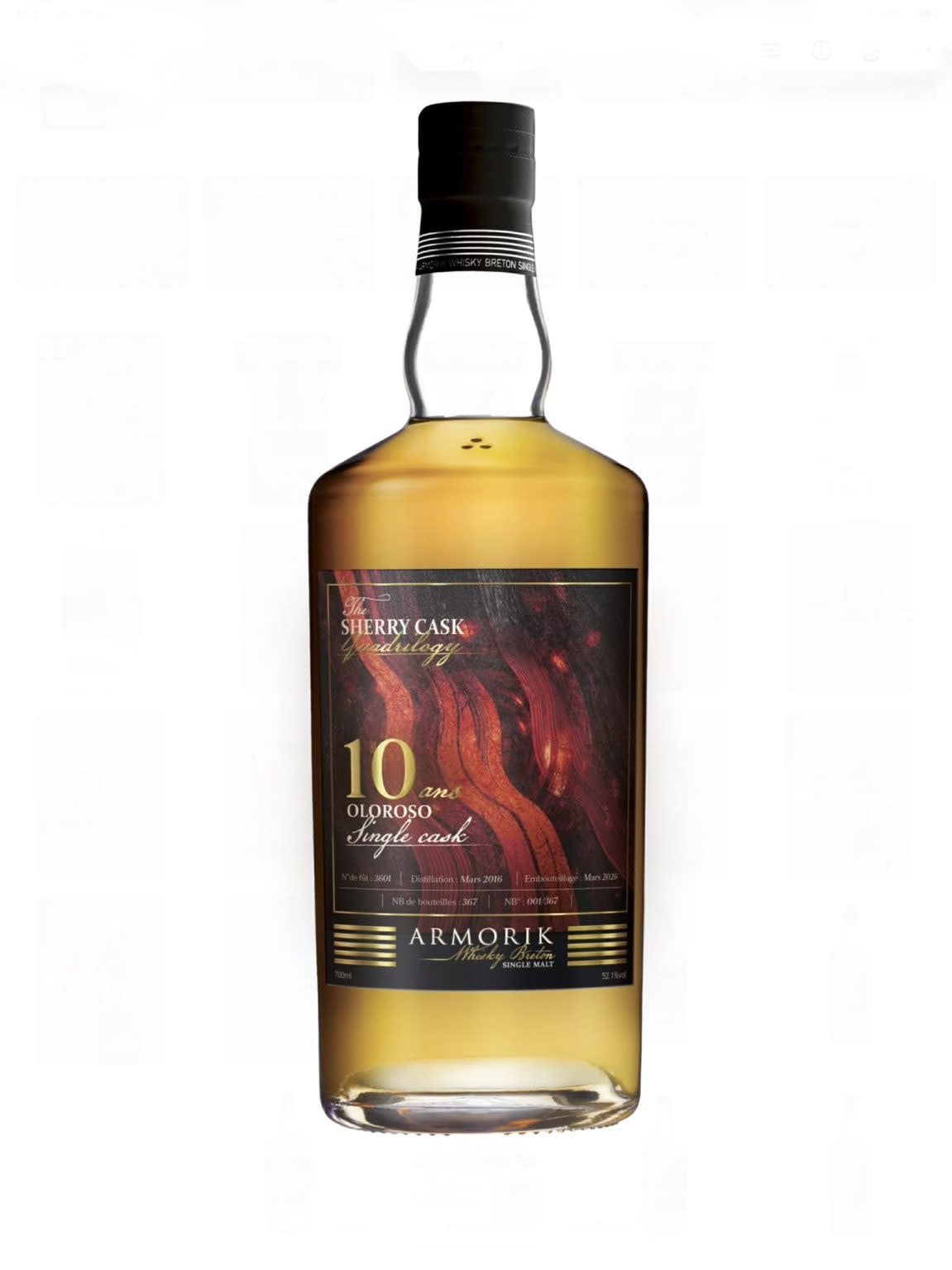 Armorik 10 year old The Sherry Cask Quadrilogy - Oloroso