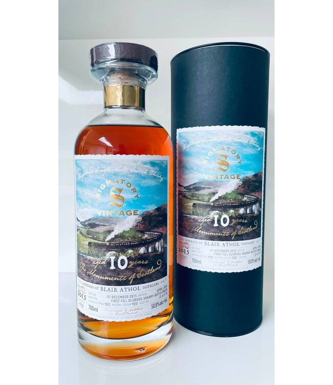 Blair Athol 2015 Monuments of Scotland - Signatory Vintage