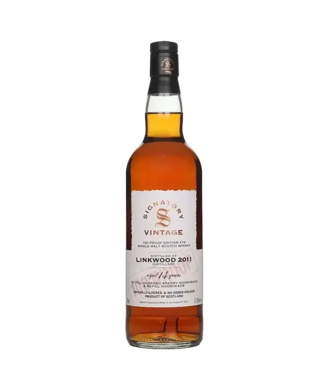 Linkwood 2011 - 14 Years - Signatory Vintage 100 PROOF #72