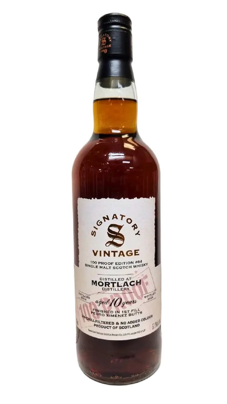 Signatory Mortlach 10Y. 2016 - 100 PROOF #84