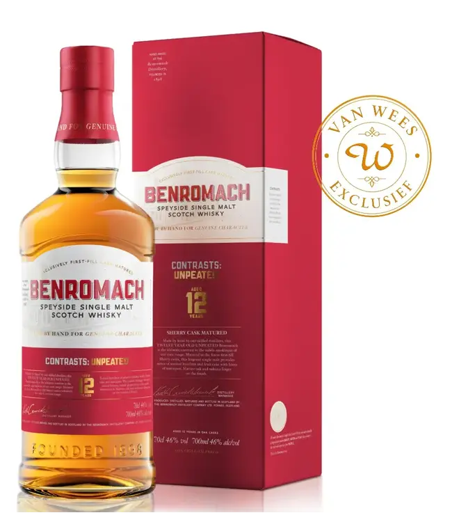 Benromach 12 years Unpeated Sherry Matured