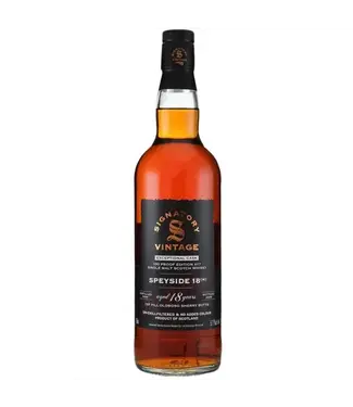 Speyside 18 years old (M) - 2008 - Exceptional 100 Proof #17 Signatory Vintage