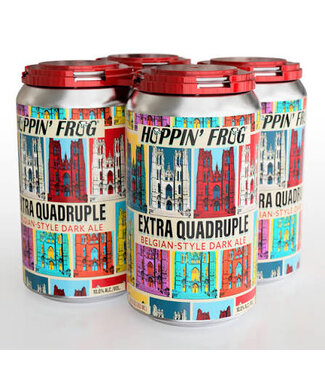 Extra Quadruple Belgian-style Dark Ale - Hoppin' Frog Brewery