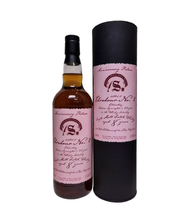 Edradour No. 2 - 2018 - 8 years old - Andrew Symington 40th Anniversary Release