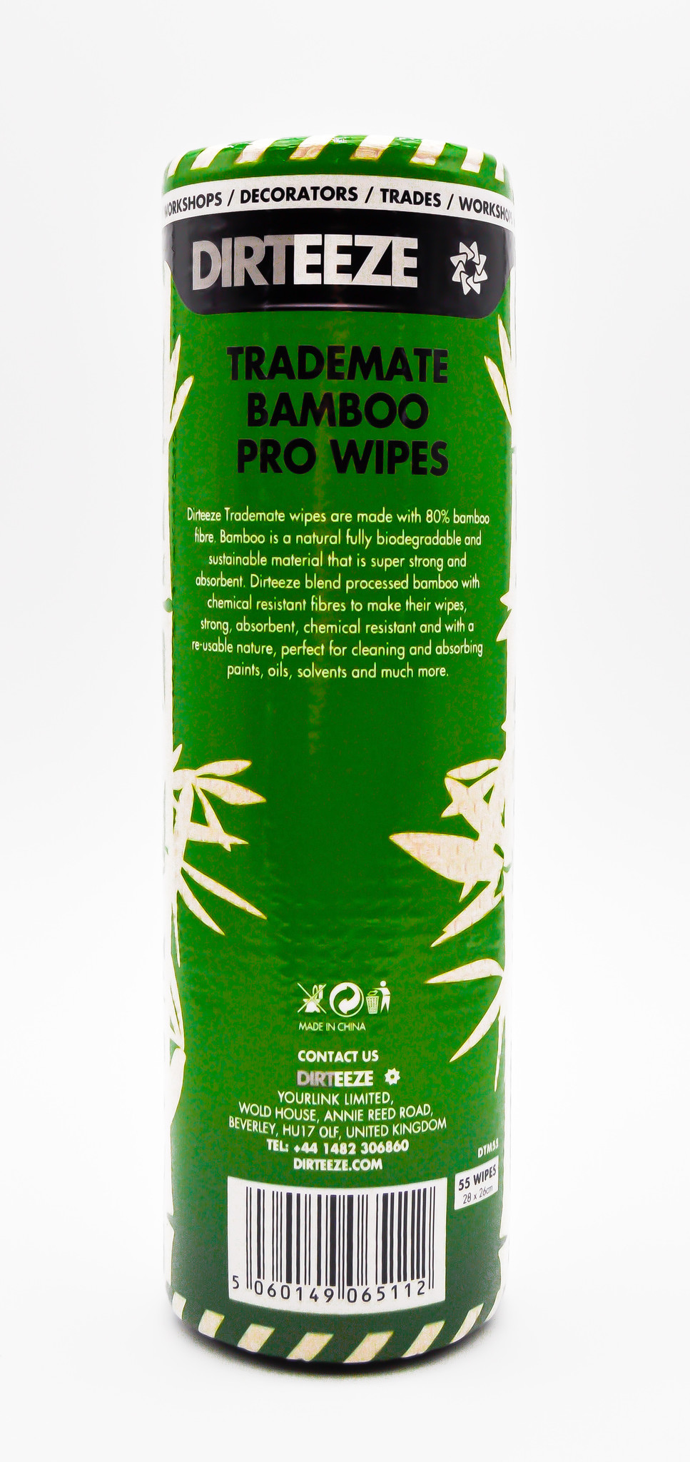 Dirteeze Bamboe Doekjes Droog Absorberende Poetsdoeken Mondideal