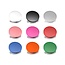 CombiCraft Blank Round Plastic Tokens with edge Ø29mm in various colors - 100 pcs