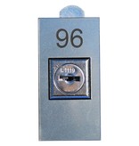 CombiCraft Number Tags Plastic with hole for lock