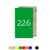 CombiCraft Number Tags Plastic Rectangular with tape