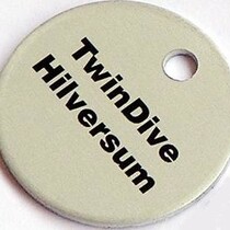 Aluminium Key Tags TwinDive Hilversum