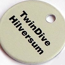 Aluminium Key Tags TwinDive Hilversum