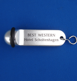 CombiCraft Big Classic Hotel Key Chain with logo, number or (multi-line) text engraving
