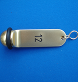 CombiCraft Big Classic Hotel Key Chain with numbering