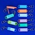 CombiCraft Open Click Key Tags 1 pcs