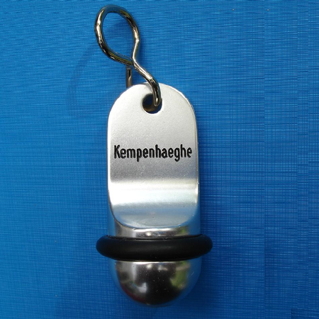 CombiCraft Mini Classic Hotel Key Chain with text engraving