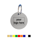 CombiCraft Acrylic Key Tags Round with logo